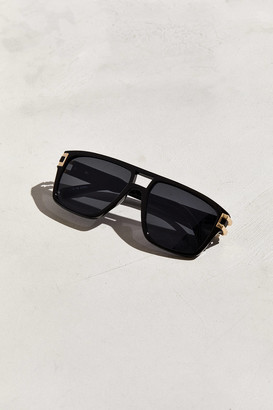 Urban Outfitters Metal Temple Square Sunglasses