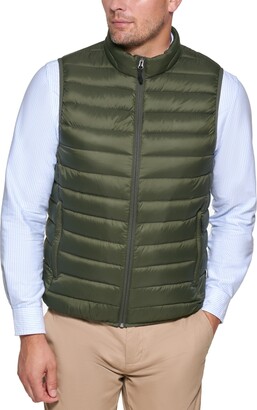 Club Room Men's Quilted Packable Puffer Vest, Created for Macy's