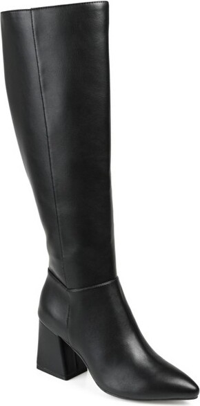 Journee Collection Wide Calf Women's Landree Boot Bone