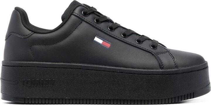 Tommy Hilfiger Women's Black Sneakers & Athletic Shoes on Sale | ShopStyle