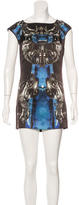 Thumbnail for your product : Just Cavalli Silk Digital Print Dress w/ Tags