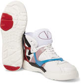 Thumbnail for your product : Valentino Garavani Made One Panelled Leather High-Top Sneakers