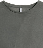 Thumbnail for your product : H&M Asymmetric T-shirt - Dark gray - Men