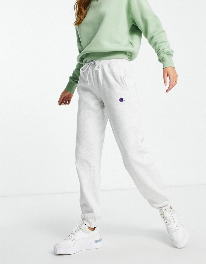 Champion joggers with small logo in grey - ShopStyle Activewear Pants