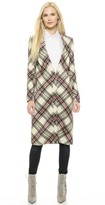 Thumbnail for your product : LAVEER Plaid Overcoat