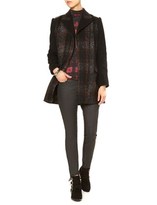 Thumbnail for your product : Edun Red Plaid Wool Coat