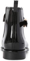 Thumbnail for your product : Henry Ferrera Black Marsala Jewel Short Rain Boots