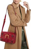 Thumbnail for your product : Valentino Garavani Embellished Leather Shoulder Bag
