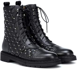 Valentino Garavani Rockstud Spike leather ankle boots