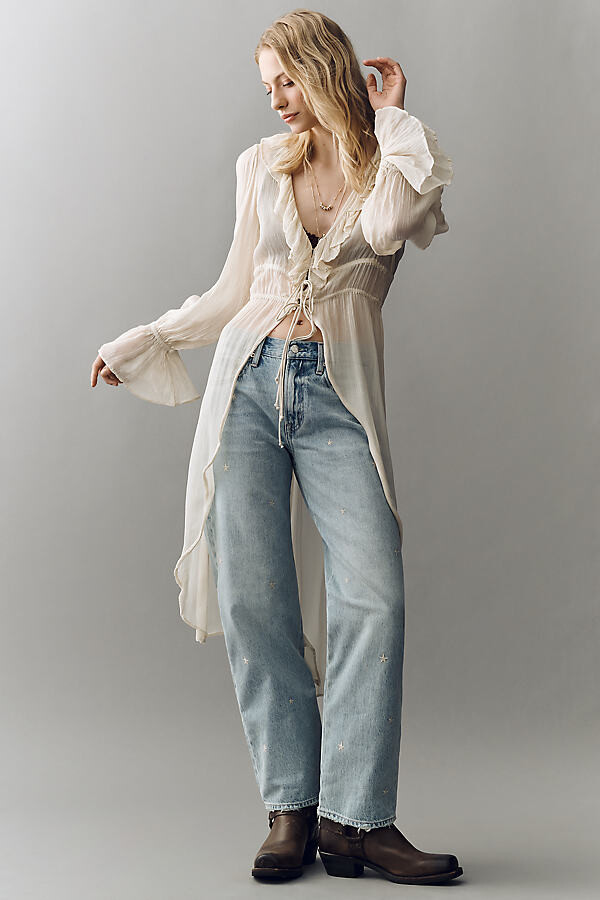 Pistola Denim Lexi Mid-Rise Tapered Jeans