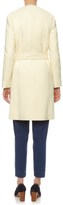 Thumbnail for your product : A.P.C. Cream Cotton Belted Nora Coat