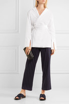 Thumbnail for your product : Joseph Andy Cotton-poplin Wrap Shirt - White