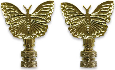 Royal Designs Monarch Butterfly Lamp Finial