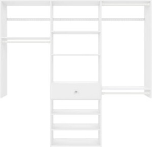 Grid 72" W Closet System