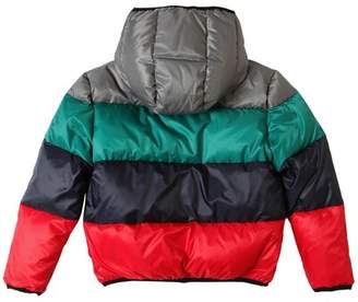 DSQUARED2 HOODED NYLON DOWN JACKET