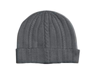 State Cashmere 100% Pure Cashmere Cable Knit Beanie Hat - Ultimate Soft,Warm and Cozy