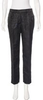 Thumbnail for your product : Rachel Zoe Mid-Rise Brocade Pants