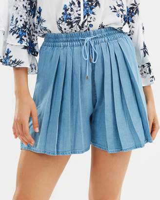 Living Doll Pleated Shorts