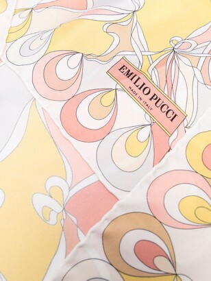 Emilio Pucci Losanghe-print silk scarf