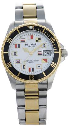 Del Mar Two-Tone Men's Nautical Diver's Watch
