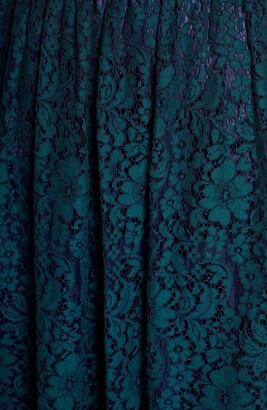 Eliza J Lace Fit & Flare Dress