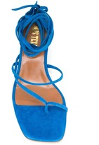 Thumbnail for your product : Paris Texas Lace-Up Toe-Ring 45mm Sandals