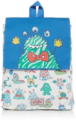 Cath Kidston Hippo and Friends Print Medium Backpack