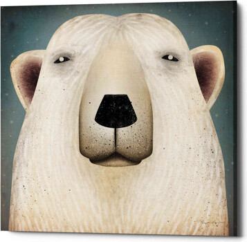 Redwood Rover Polar Bear Wow by Ryan Fowler - Wrapped Canvas Graphic Art Print
