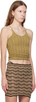 Thumbnail for your product : Isa Boulder SSENSE Exclusive Green & Orange Tank Top
