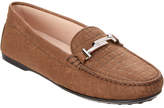 Thumbnail for your product : Tod's Double T Gommino Embossed Leather Loafer
