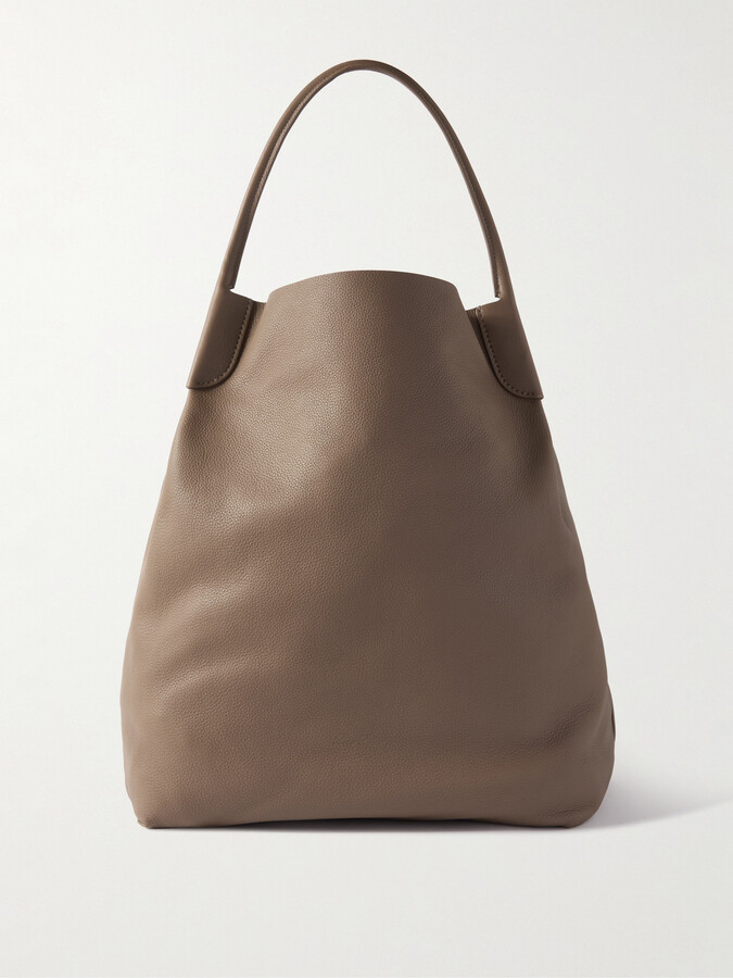 Loro Piana Bale Extra Large Full-Grain Leather Tote Bag