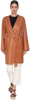Thumbnail for your product : Loewe Wrap Nappa Leather Coat