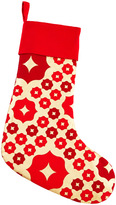 Thumbnail for your product : Container Store Cotton Stocking Enchanted Evening Red