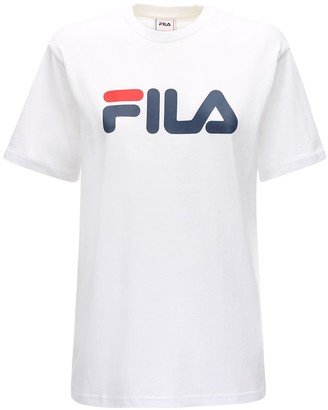 FILA URBAN Logo Print Cotton T-shirt