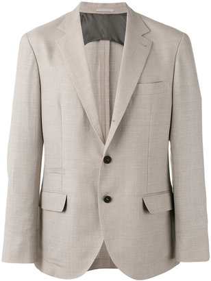 Brunello Cucinelli chest pocket blazer - men - Silk/Linen/Flax/Cupro/Wool - 56