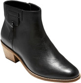 cole haan calandra leather bootie