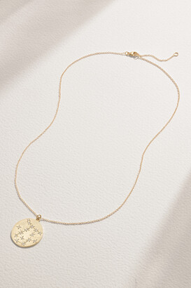 Brooke Gregson Zodiac Gemini 14-karat Gold Diamond Necklace - One size