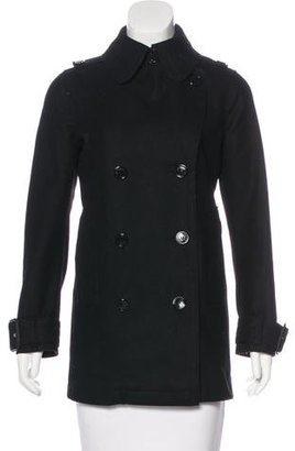 Burberry Wool Double-Breasted Coat