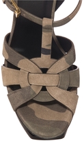 Thumbnail for your product : Saint Laurent Army Tribute High Heel Sandals