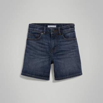 Burberry Relaxed Fit Stretch Denim Shorts