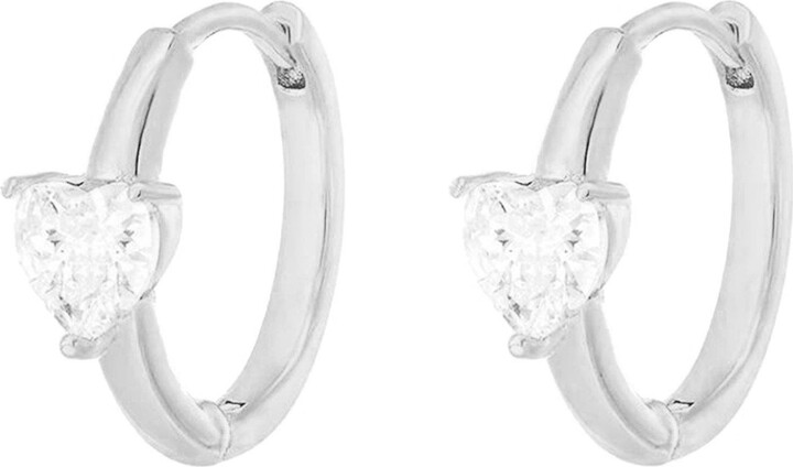 Bearfruit Jewelry Sterling Silver 18k Gold Plated Annette Huggies Holiday Gift Idea