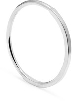 Thumbnail for your product : Myia Bonner Silver Paradox Skinny Stacking Ring