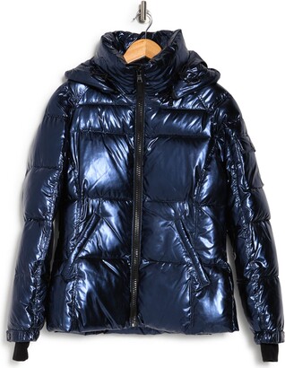 S13 Kylie Metallic Puffer Jacket - ShopStyle