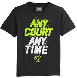 Under Armour Boys' Any Court Any Time T-Shirt