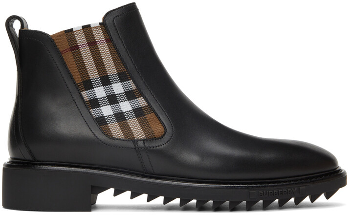 burberry boots mens