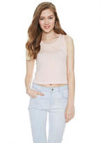Thumbnail for your product : Delia's Bow-Back Crop Tank