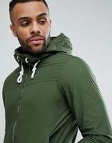 Thumbnail for your product : Pull&Bear Zip Through Hooded Jacket In Khaki