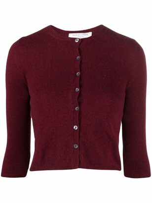 Societe Anonyme Cropped Button Cardigan