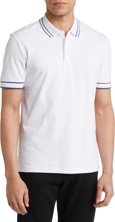 Parlay Tipped Cotton Polo