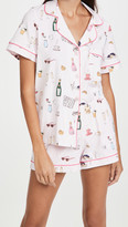 Thumbnail for your product : Bedhead Pajamas Let's Do Brunch Shorty PJ Set